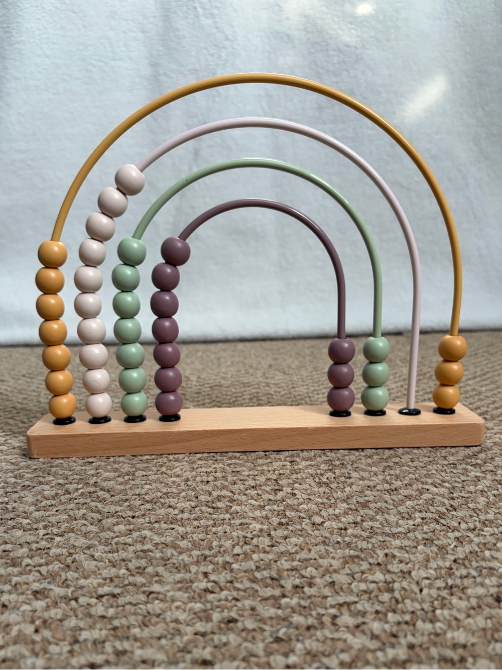 Wooden Rainbow Abacus